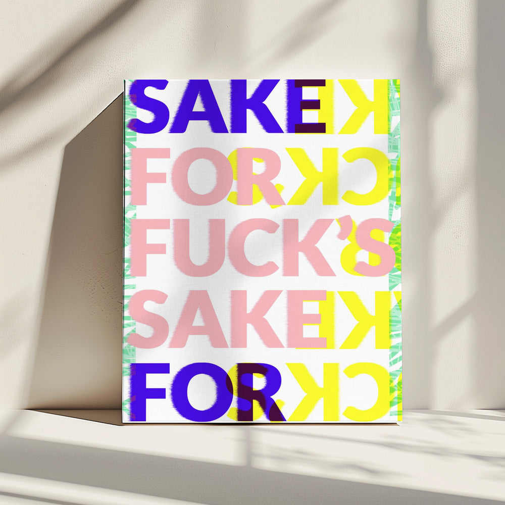 Levendige herhaling | Canvas