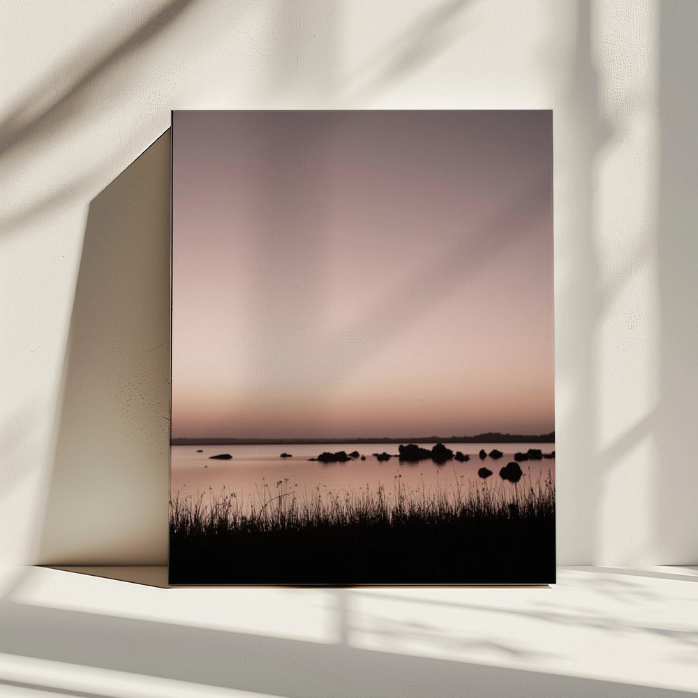 Rustige schemerwateren | Canvas