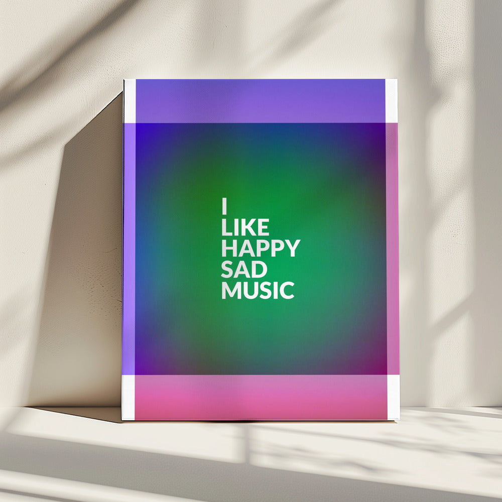 Melancholische harmonie | Canvas