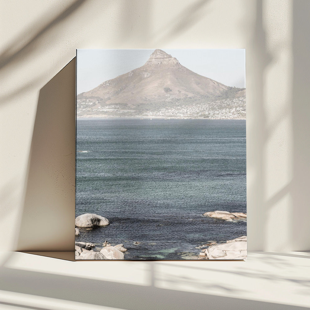 Rustig uitzicht op de bergen | Canvas