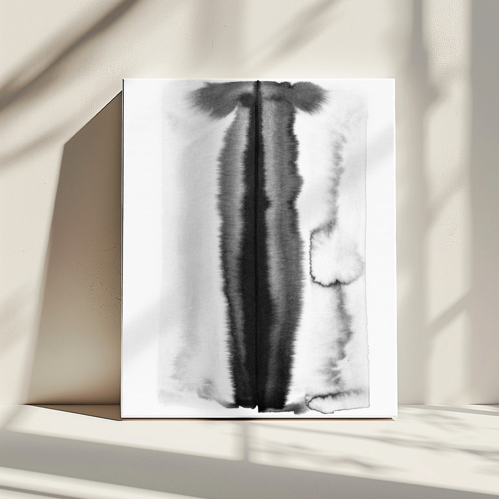 Monochrome Cascade | Canvas