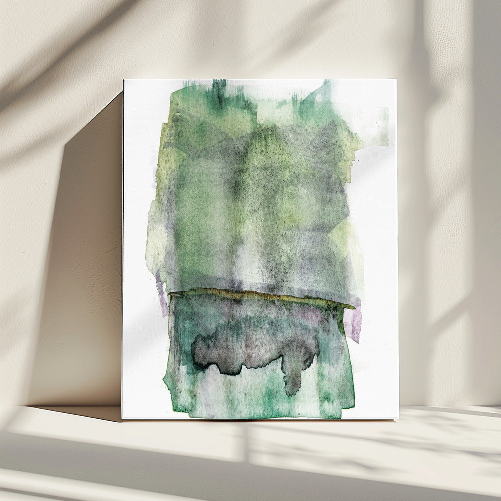 Mistige Groene Dromen | Canvas