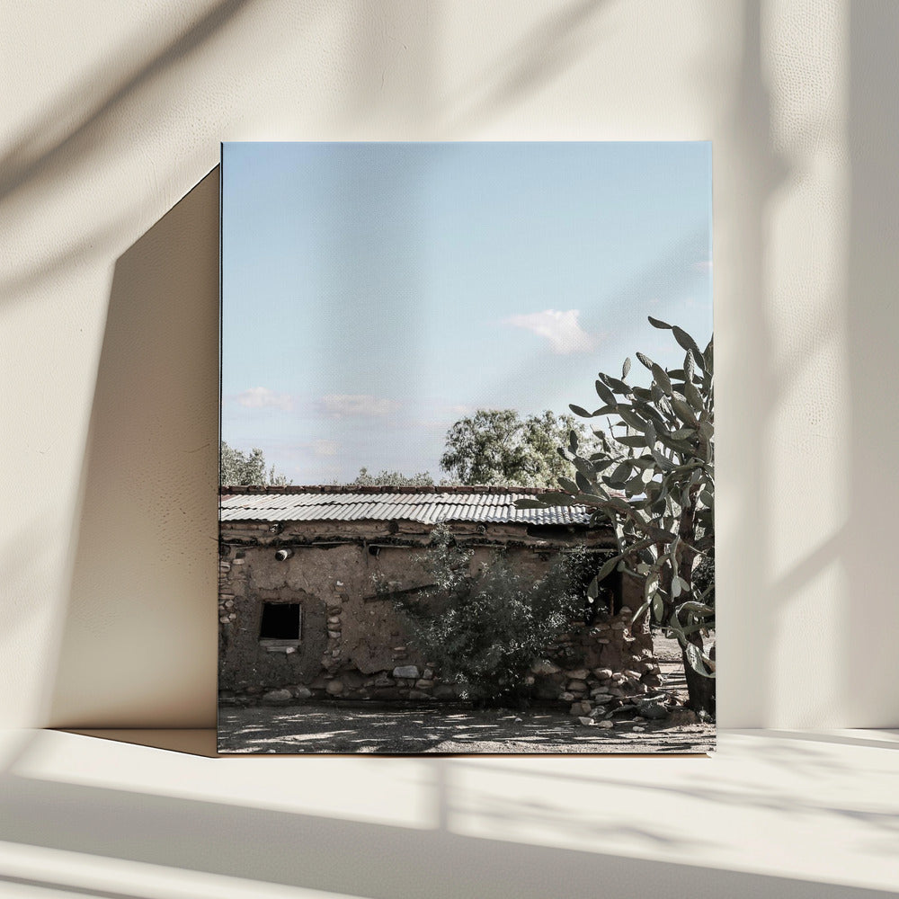 Verlaten verblijfplaats | Canvas