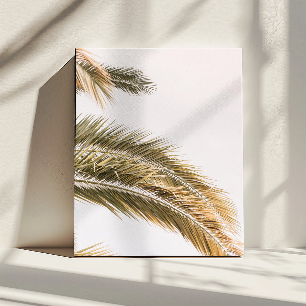 Gouden Palmbries | Canvas
