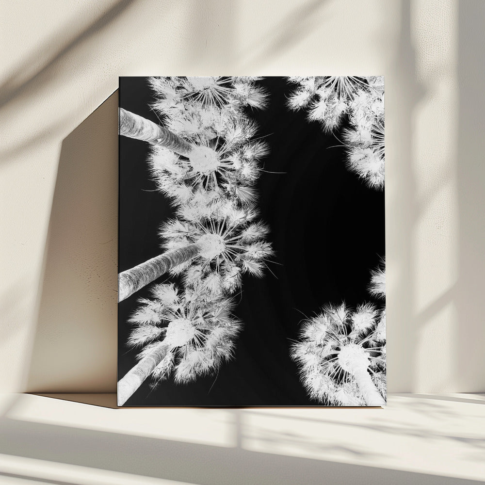 Omgekeerd palmlandschap | Canvas
