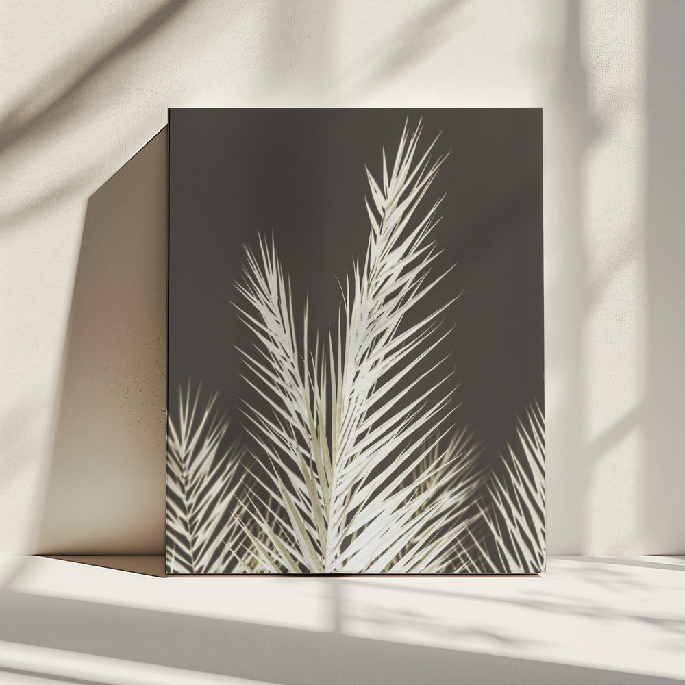Lichtgevende bladeren | Canvas