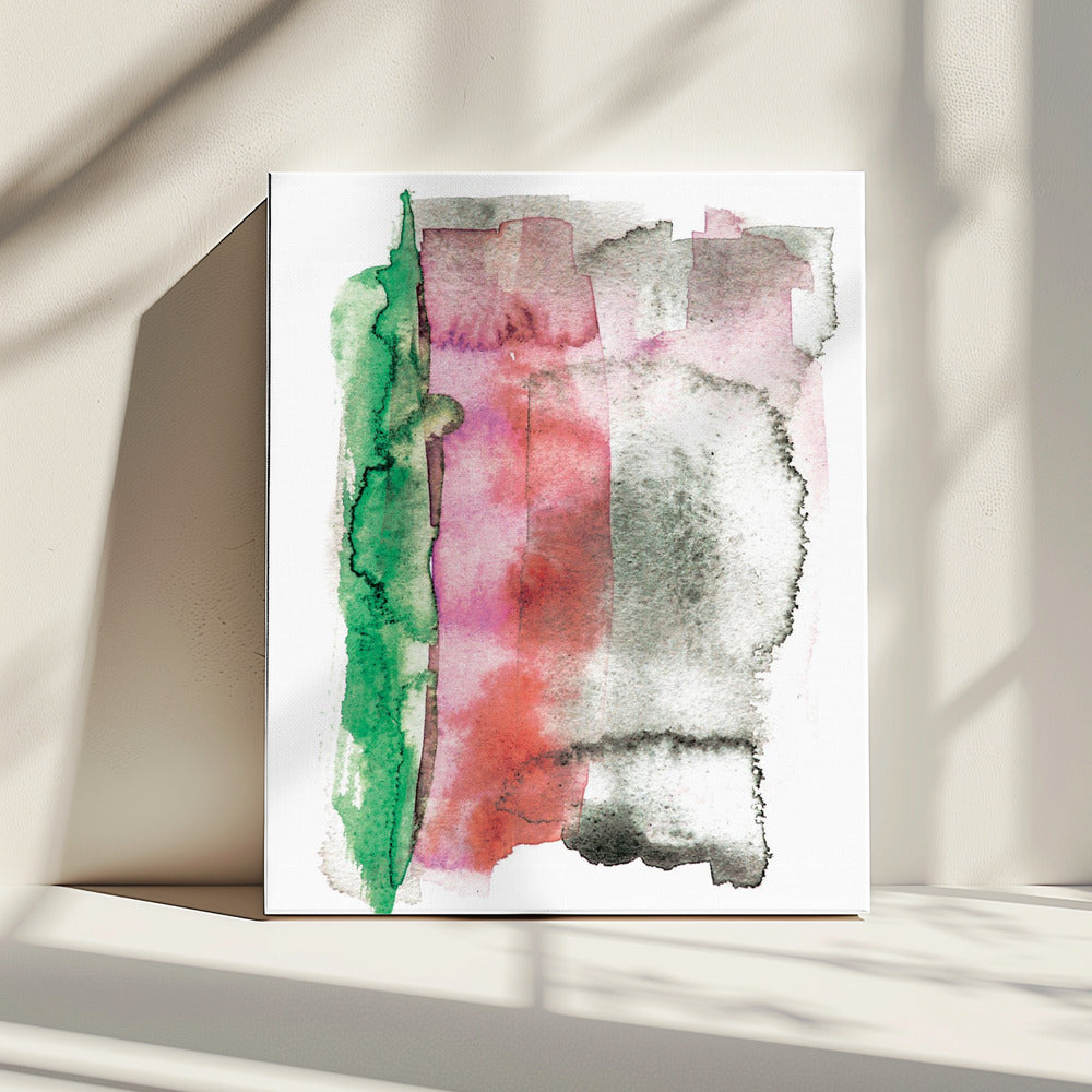 Abstract aquarelkunstwerk | Canvas