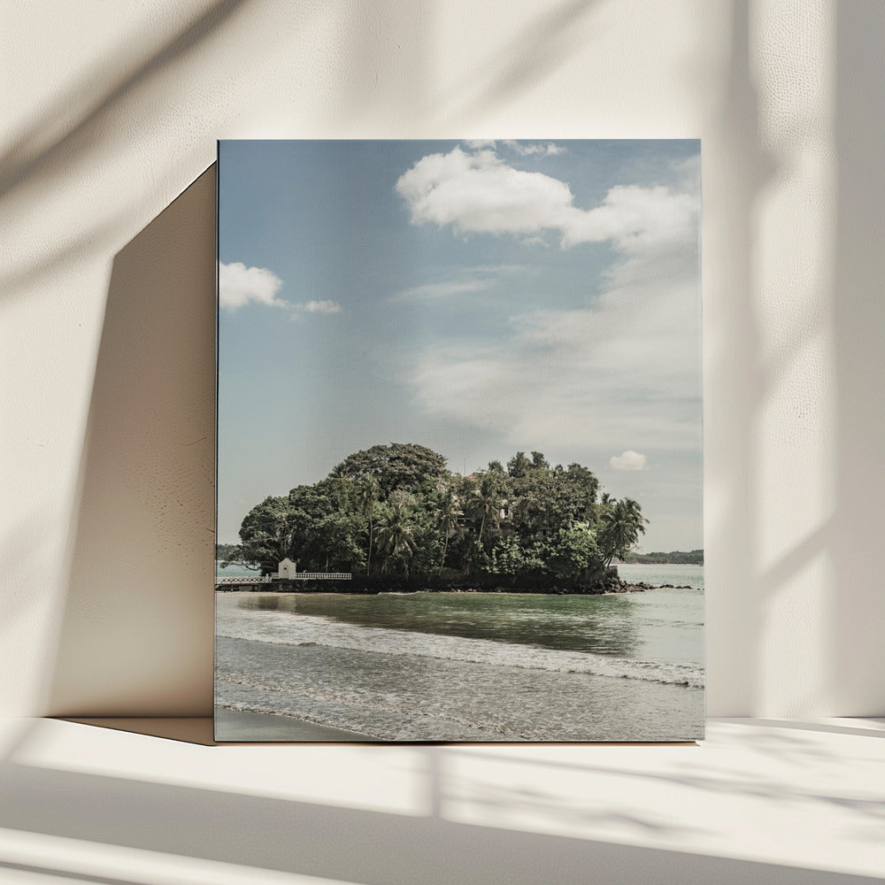 Serene Island landschap | Canvas