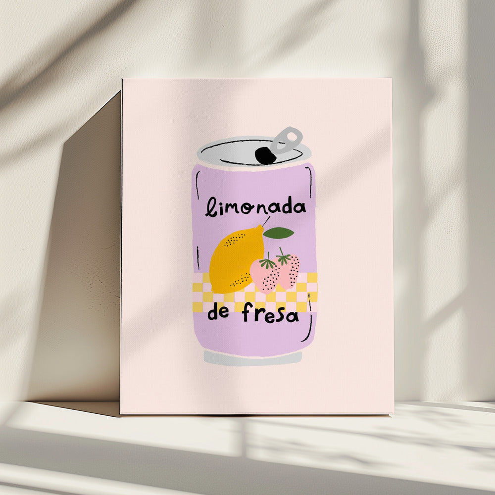 Aardbeienlimonade | Canvas