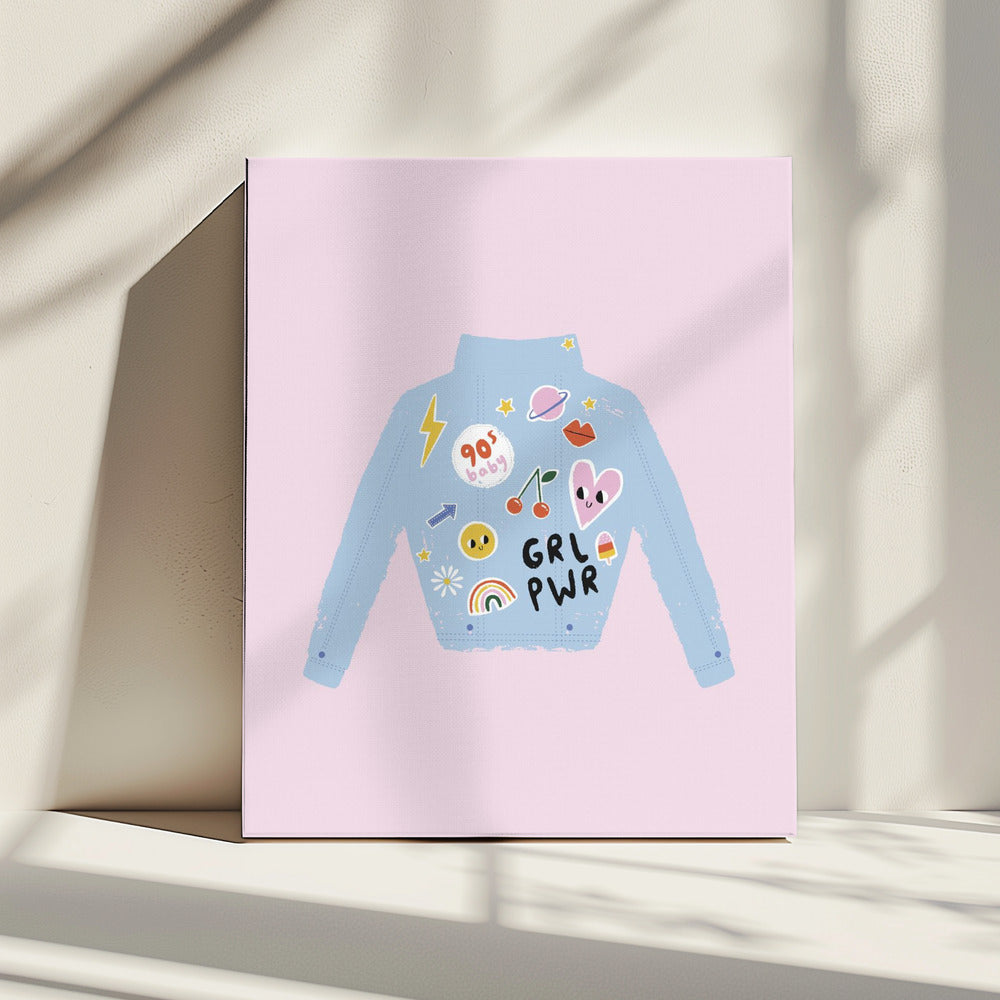 Jaren 90 Baby | Canvas