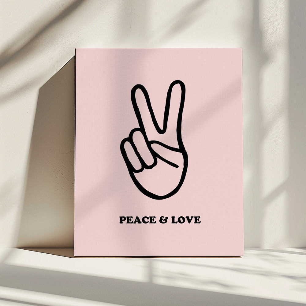 Peace & Love | Canvas