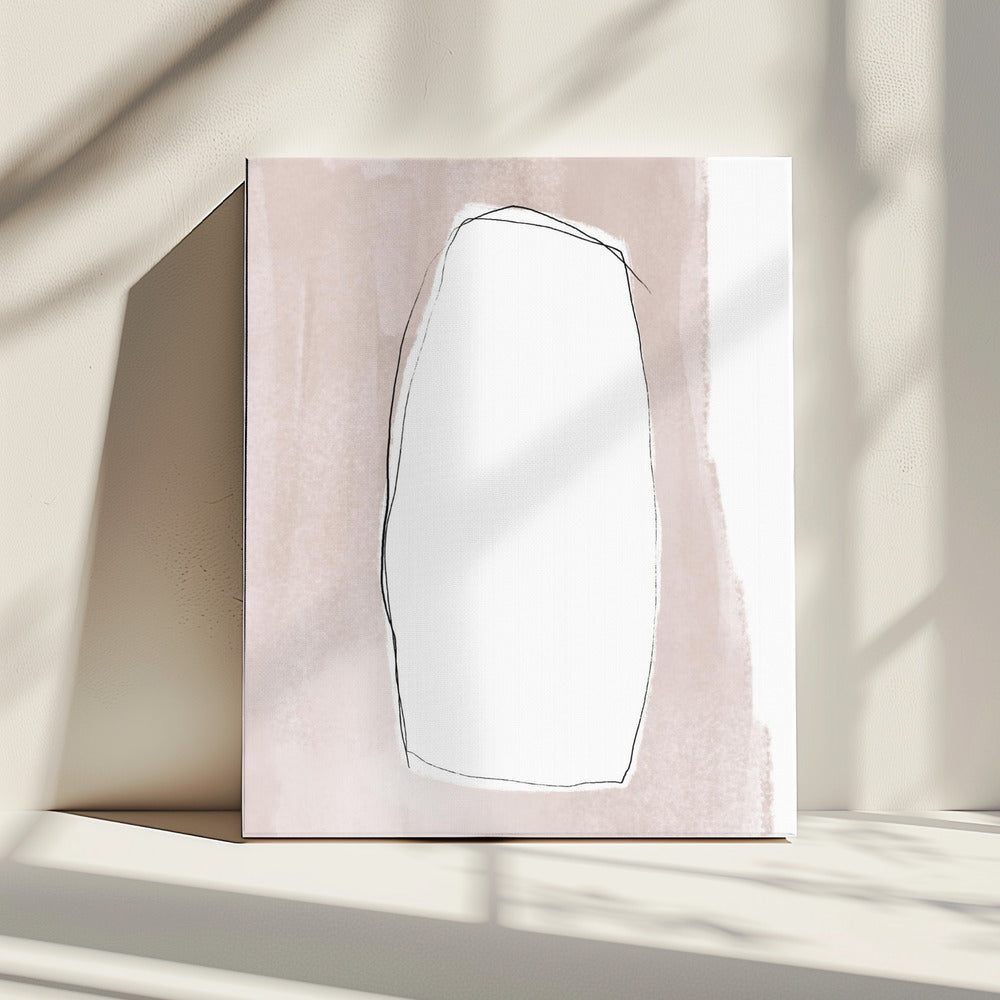 Ingelijste leegte | Canvas