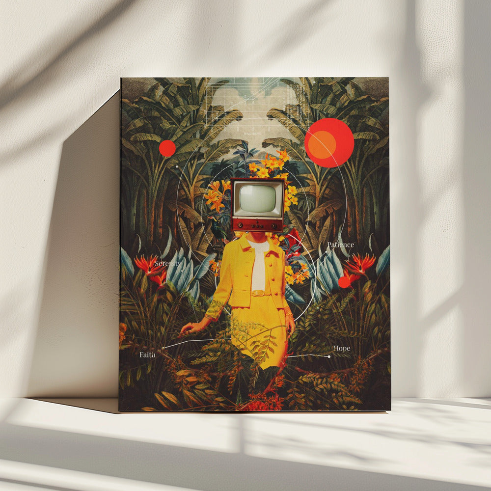 Zij kwam uit de wildernis | Canvas