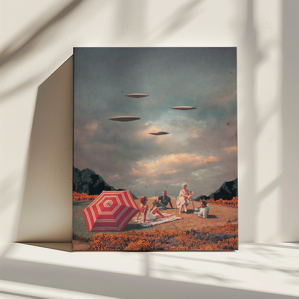 Doe alsof ze nooit gekomen zijn | Canvas