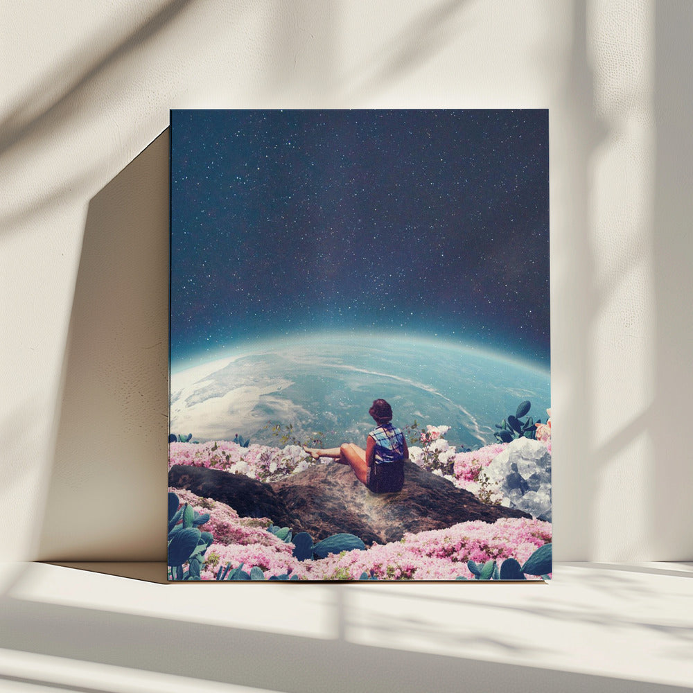 Mijn wereld bloeide toen ik van je hield | Canvas