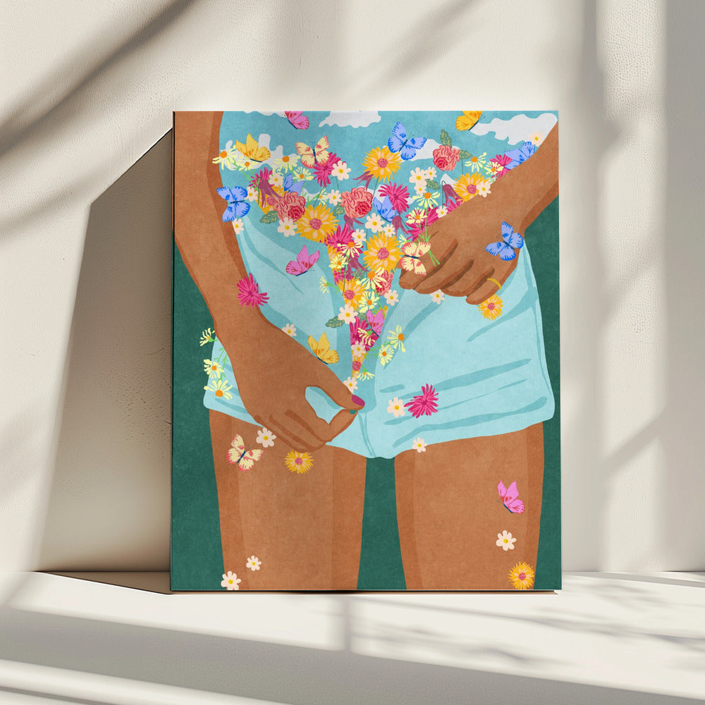 Bloemenstemming | Canvas