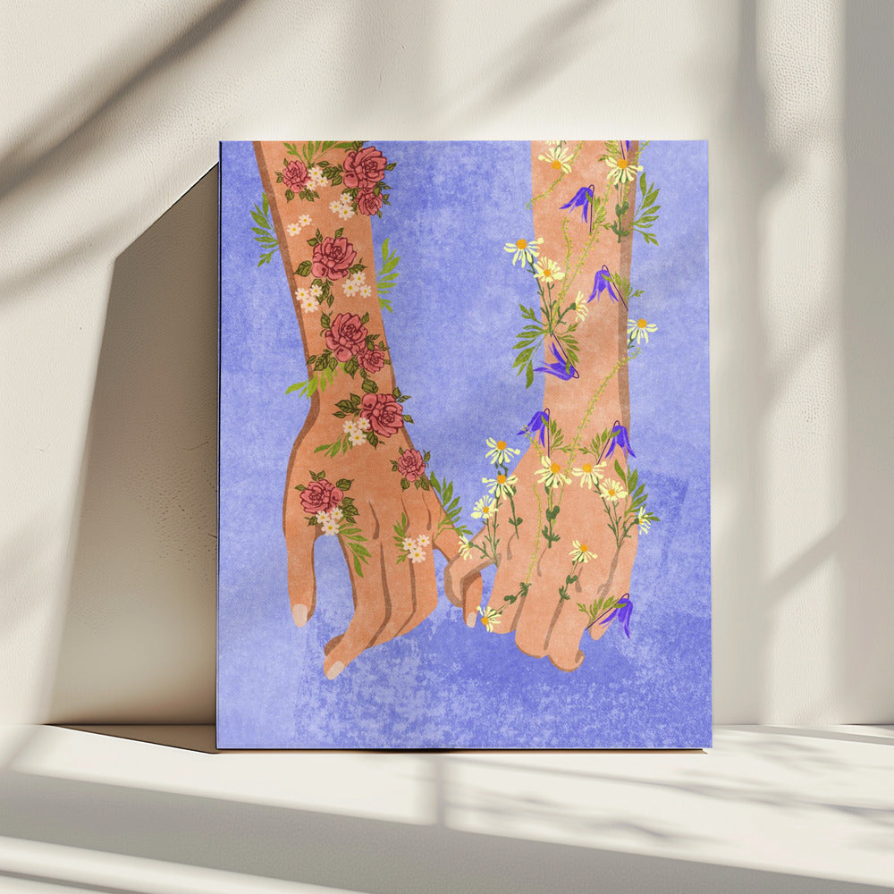 Hand in hand | Canvas