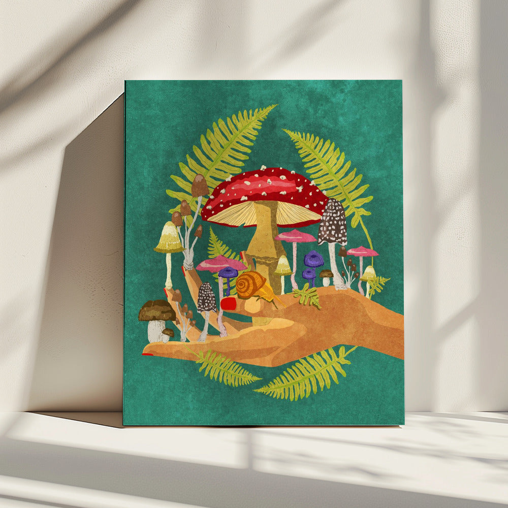 Mijn Paddenstoelenkosmos | Canvas