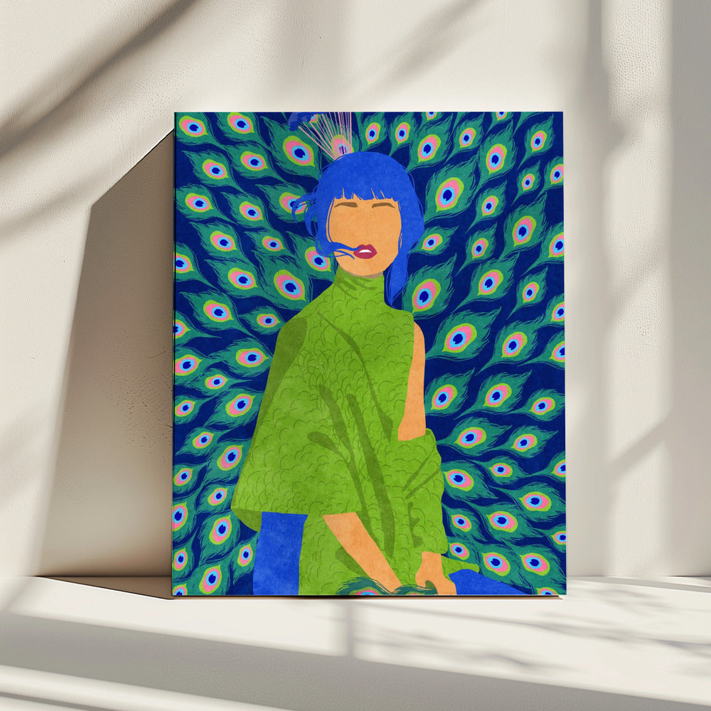 pauwvrouw | Canvas