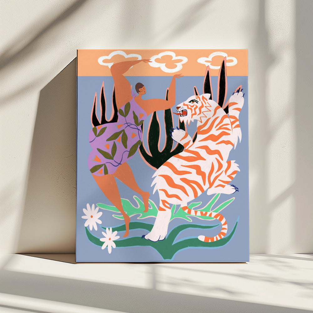 Hallo Tijger | Canvas
