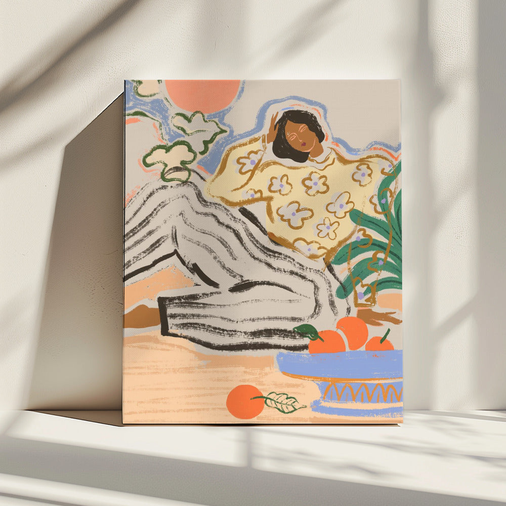 Luie dagen | Canvas