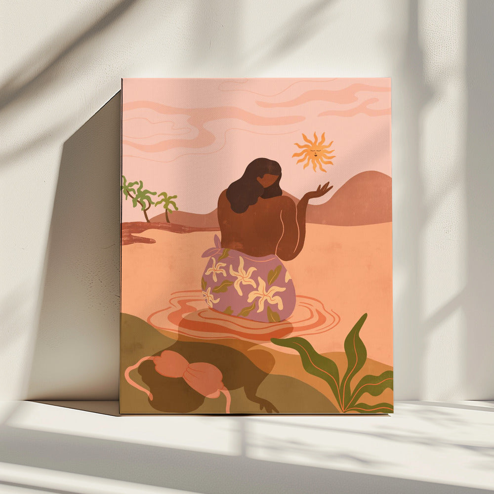 Zonsondergang | Canvas
