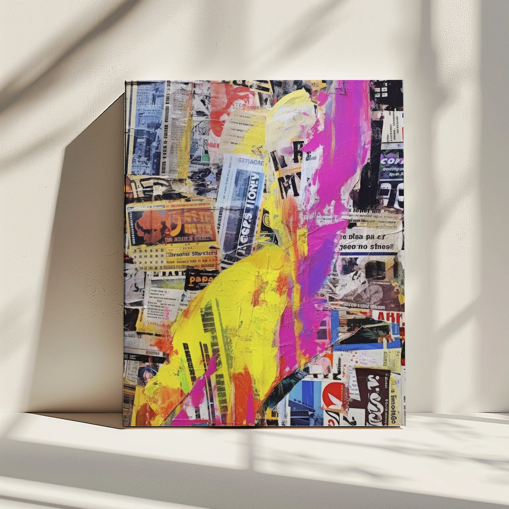 Levendige stedelijke lagen | Canvas