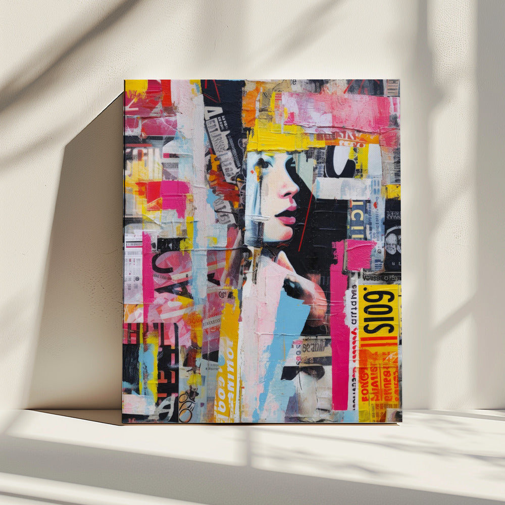 Levendige reflecties | Canvas