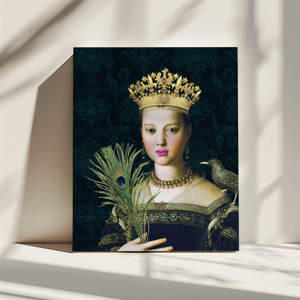 Echte Koningin Kroon | Canvas