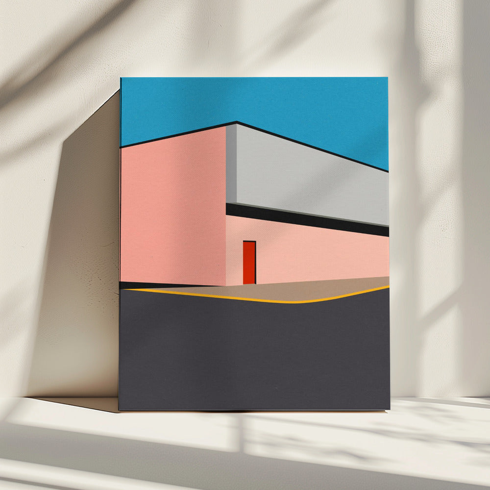 Magazijnillustratie | Canvas