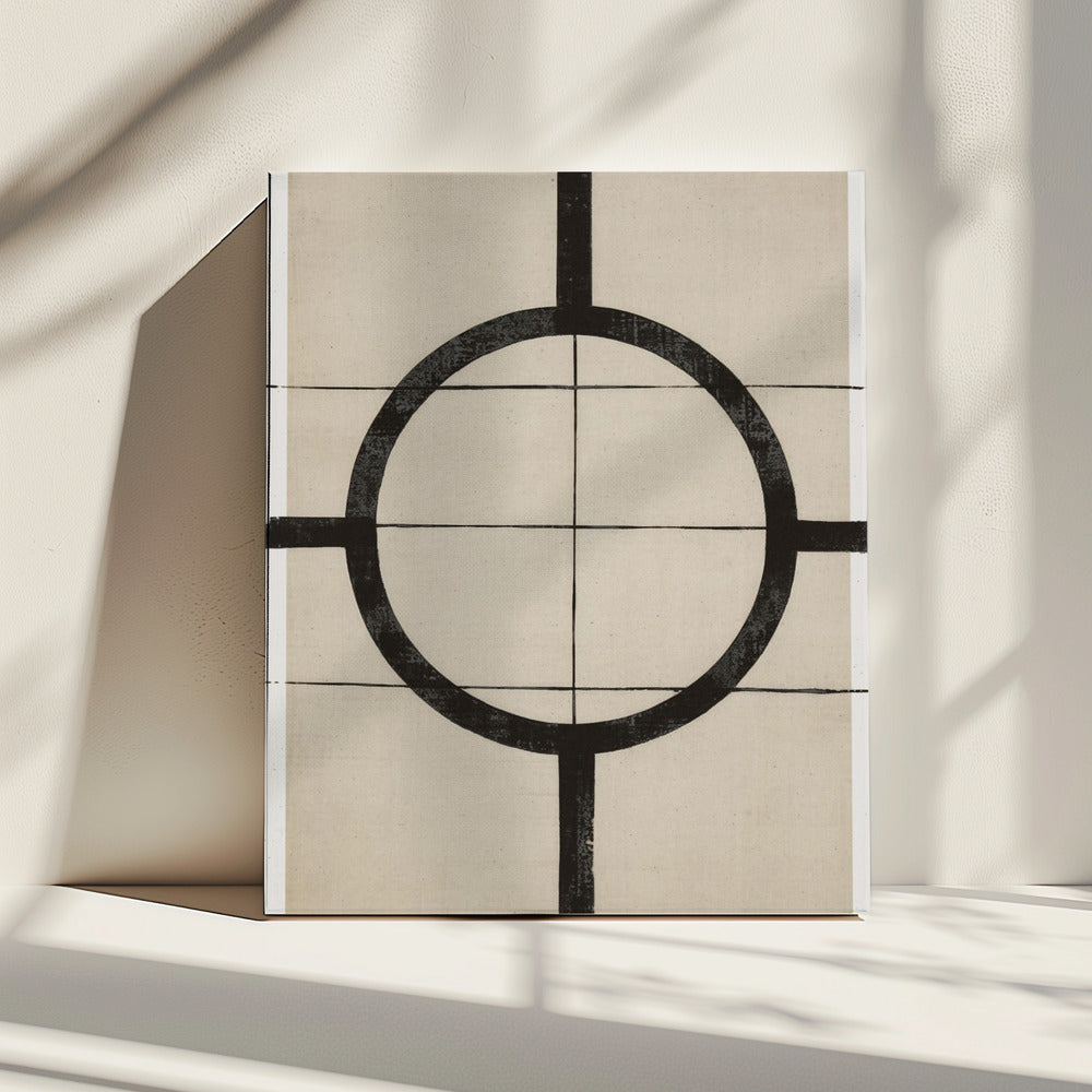 Cirkelsnijpunt | Canvas