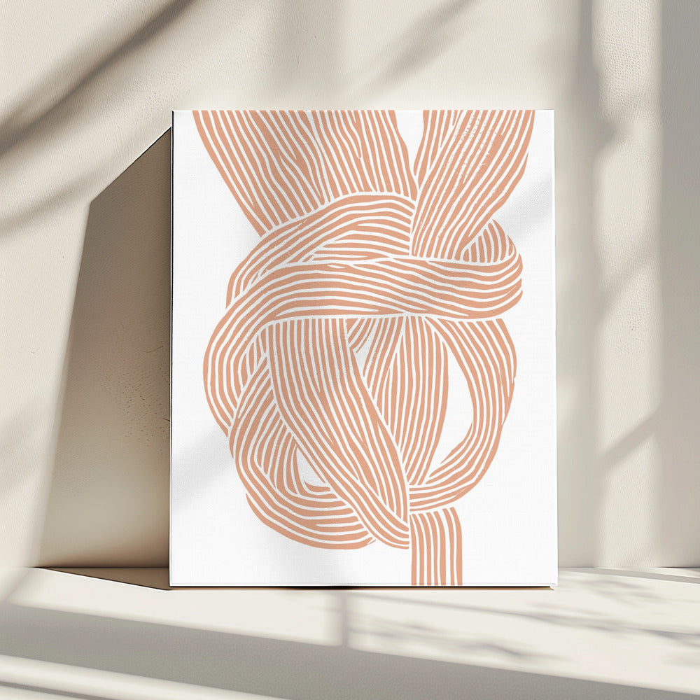 Eindeloze luslijnen | Canvas