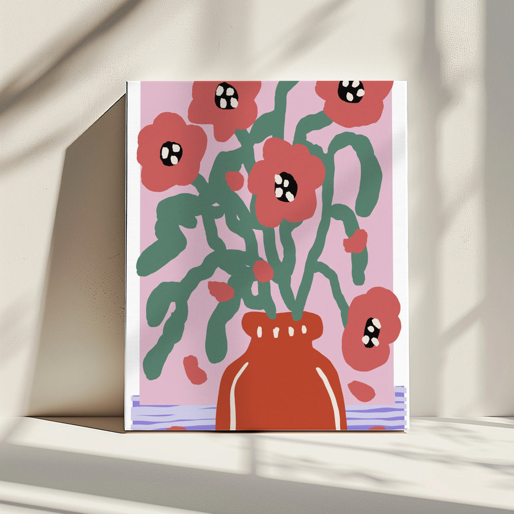 Bloemenimpressie | Canvas