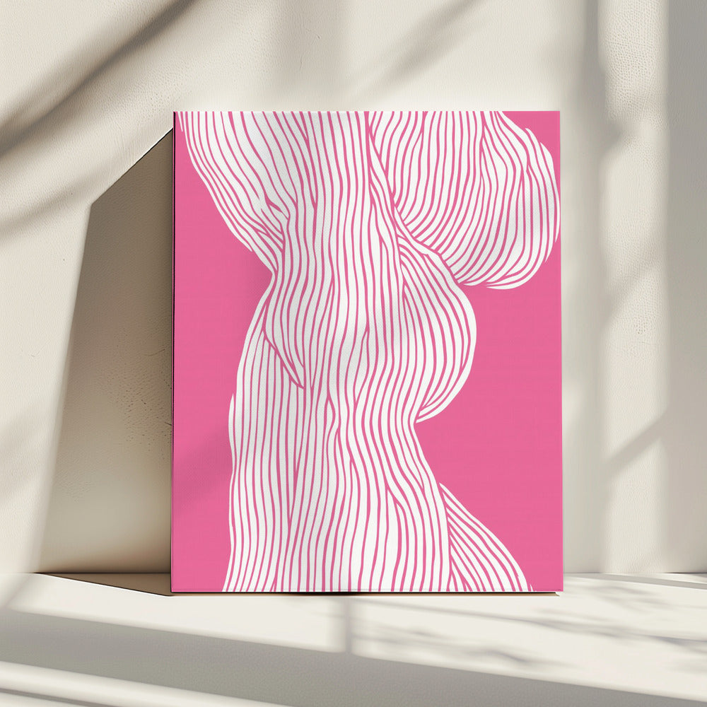 Vloeiende curven | Canvas