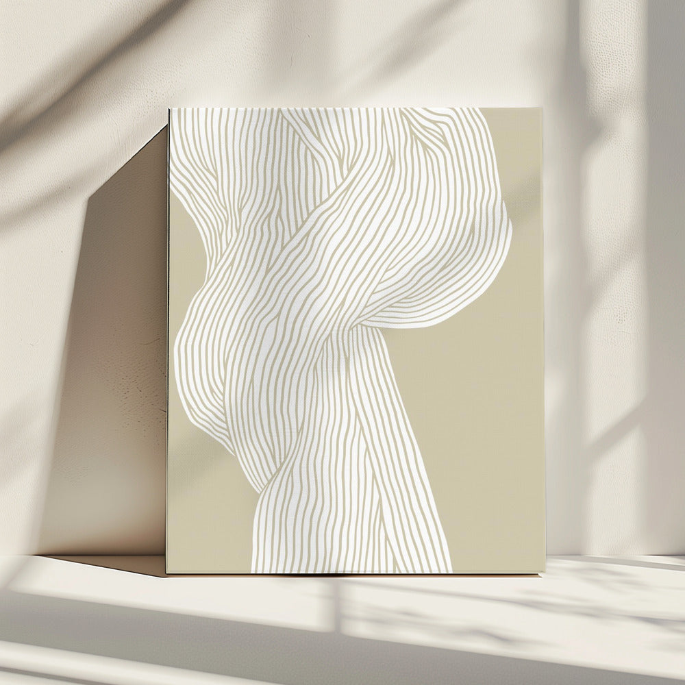 Vloeiende strengen | Canvas