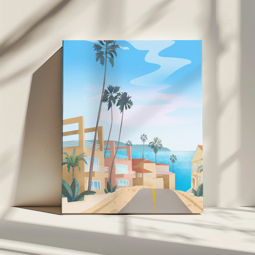 Californië | Canvas