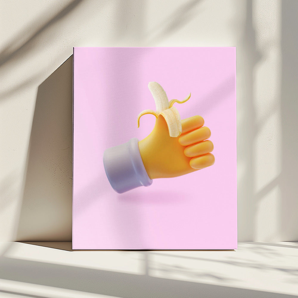 Zoals Banaan | Canvas