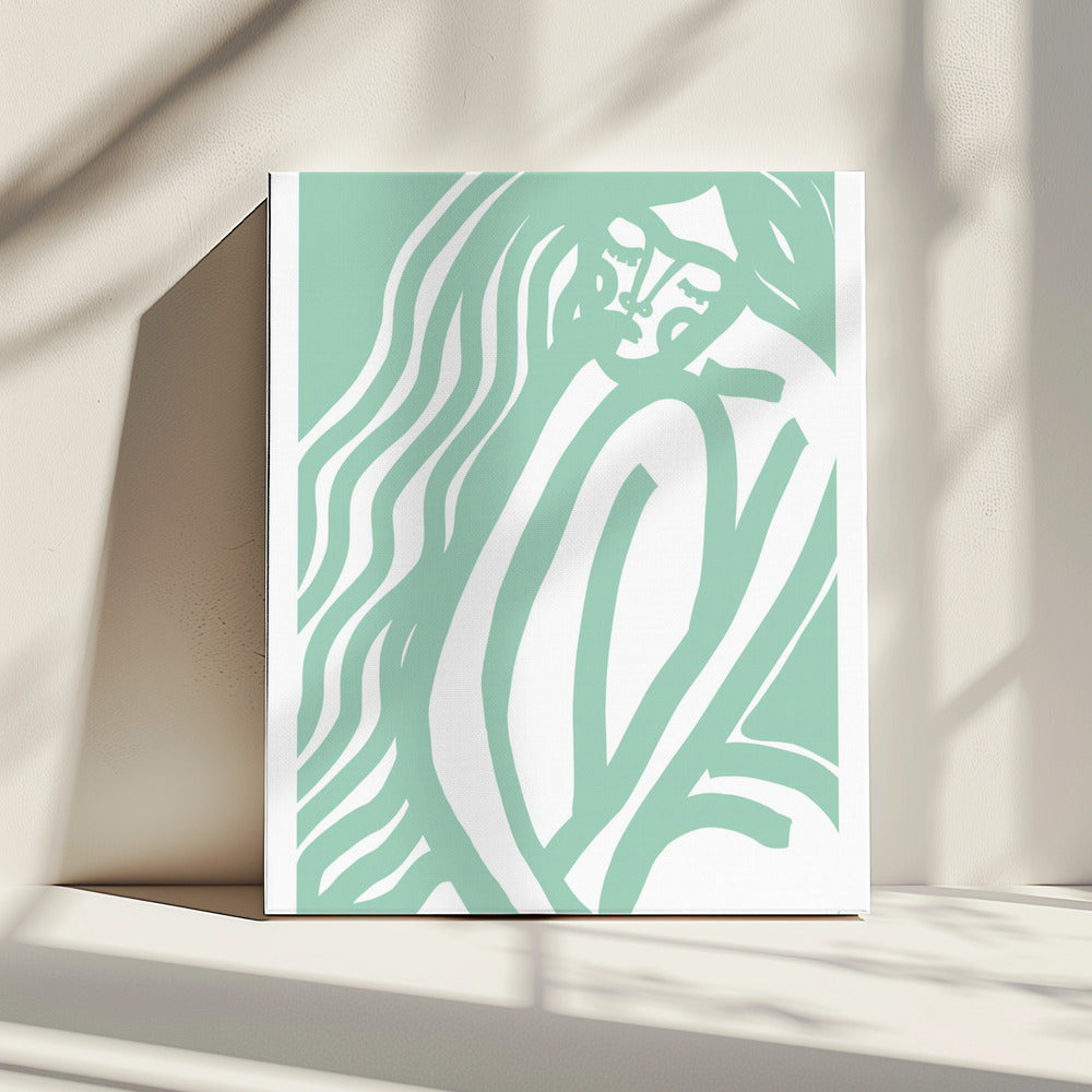 Stromende sereniteit | Canvas