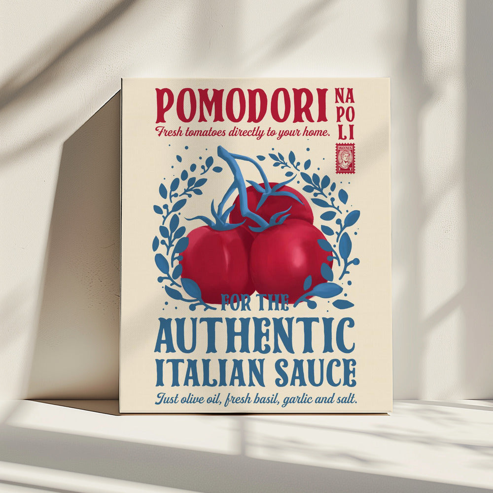 Pomodori Keuken print | Canvas