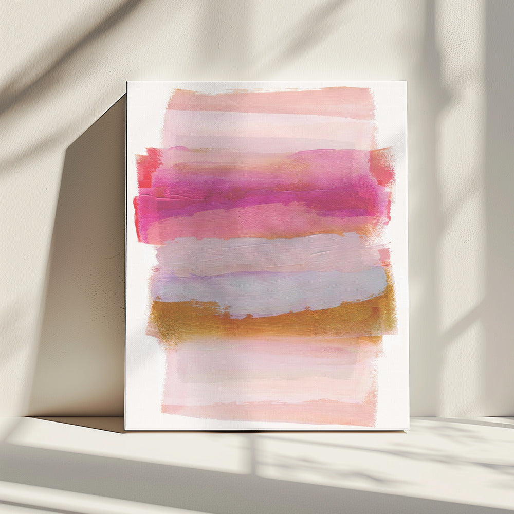 Abstracte penseelstreken 45 A1 | Canvas