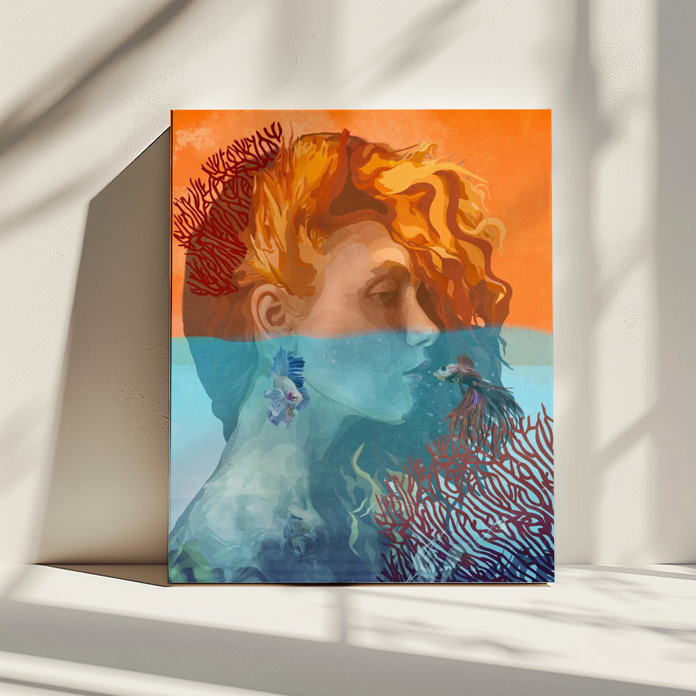 Oceanische dualiteit | Canvas