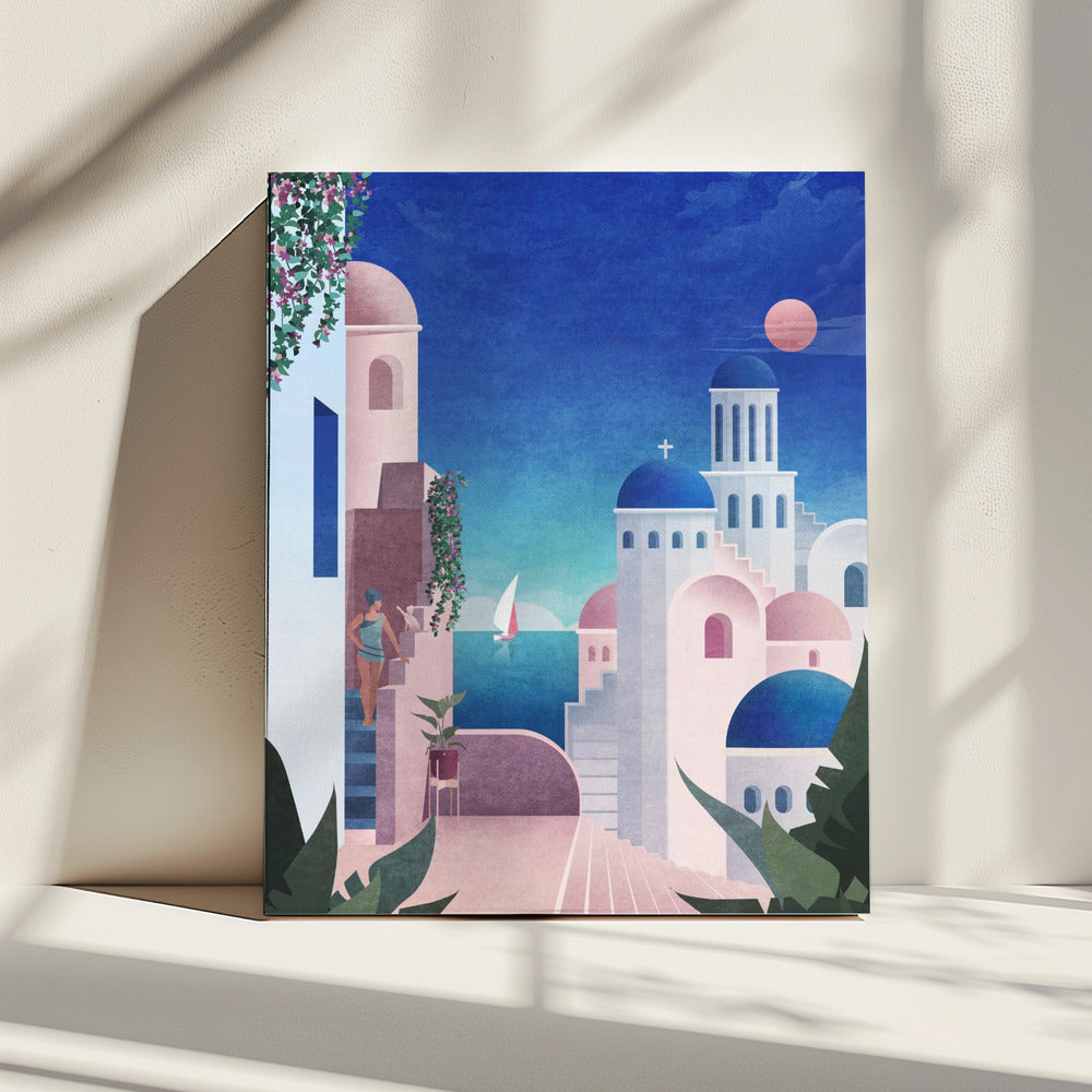 Egeïsche droomwereld | Canvas