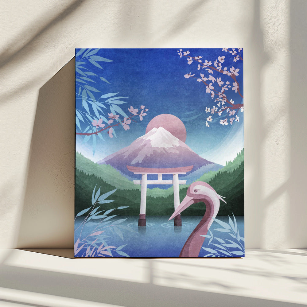 Serene reflectie | Canvas
