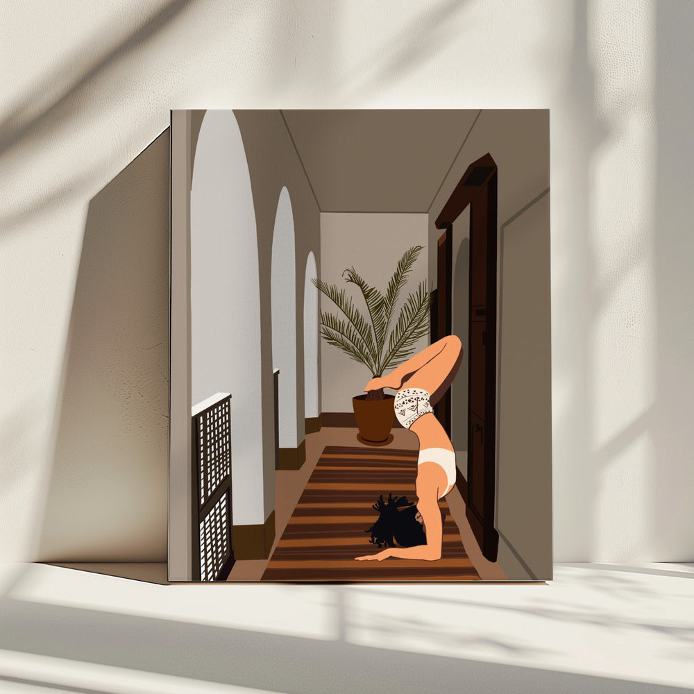 Evenwicht in beweging | Canvas