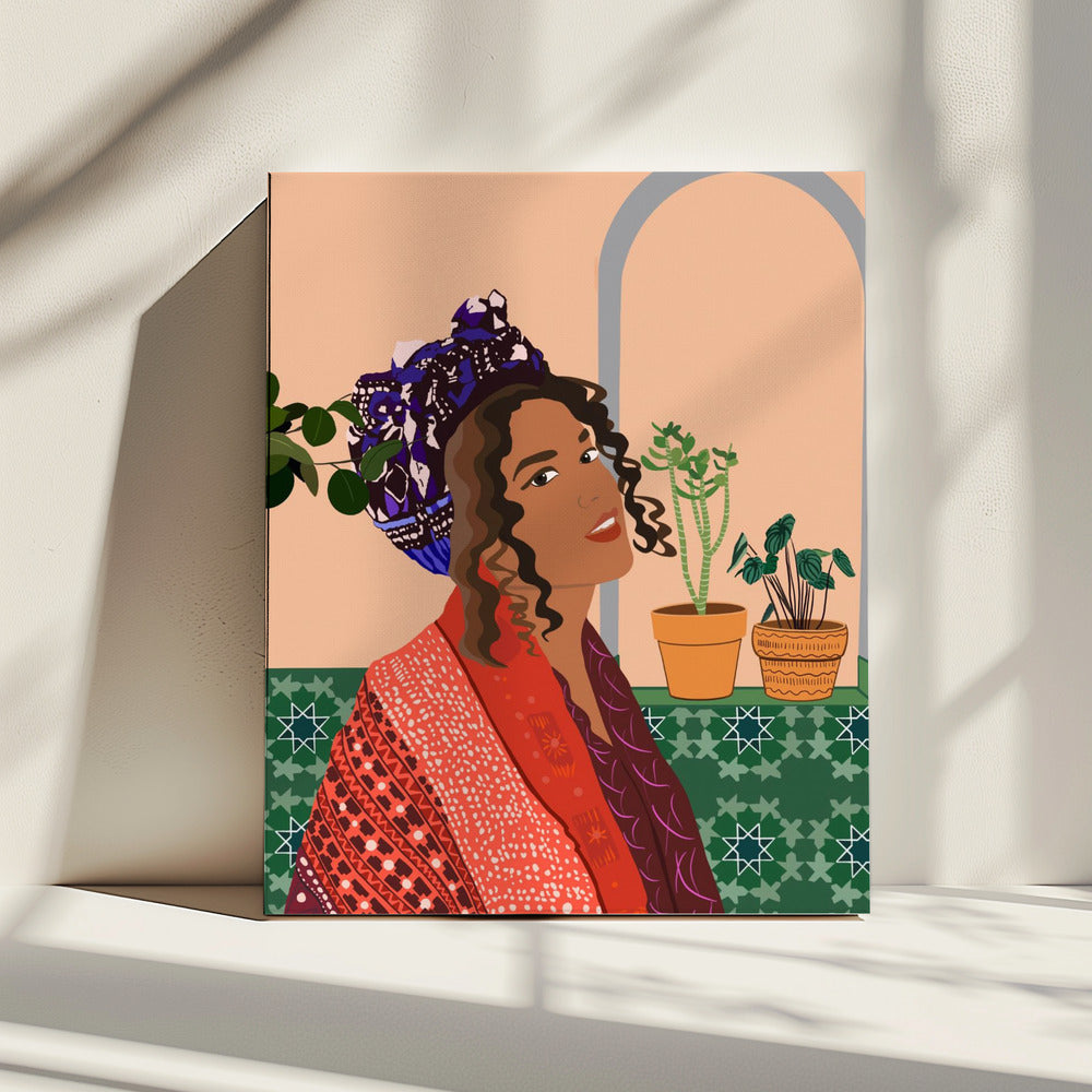 Kleurrijke sereniteit | Canvas