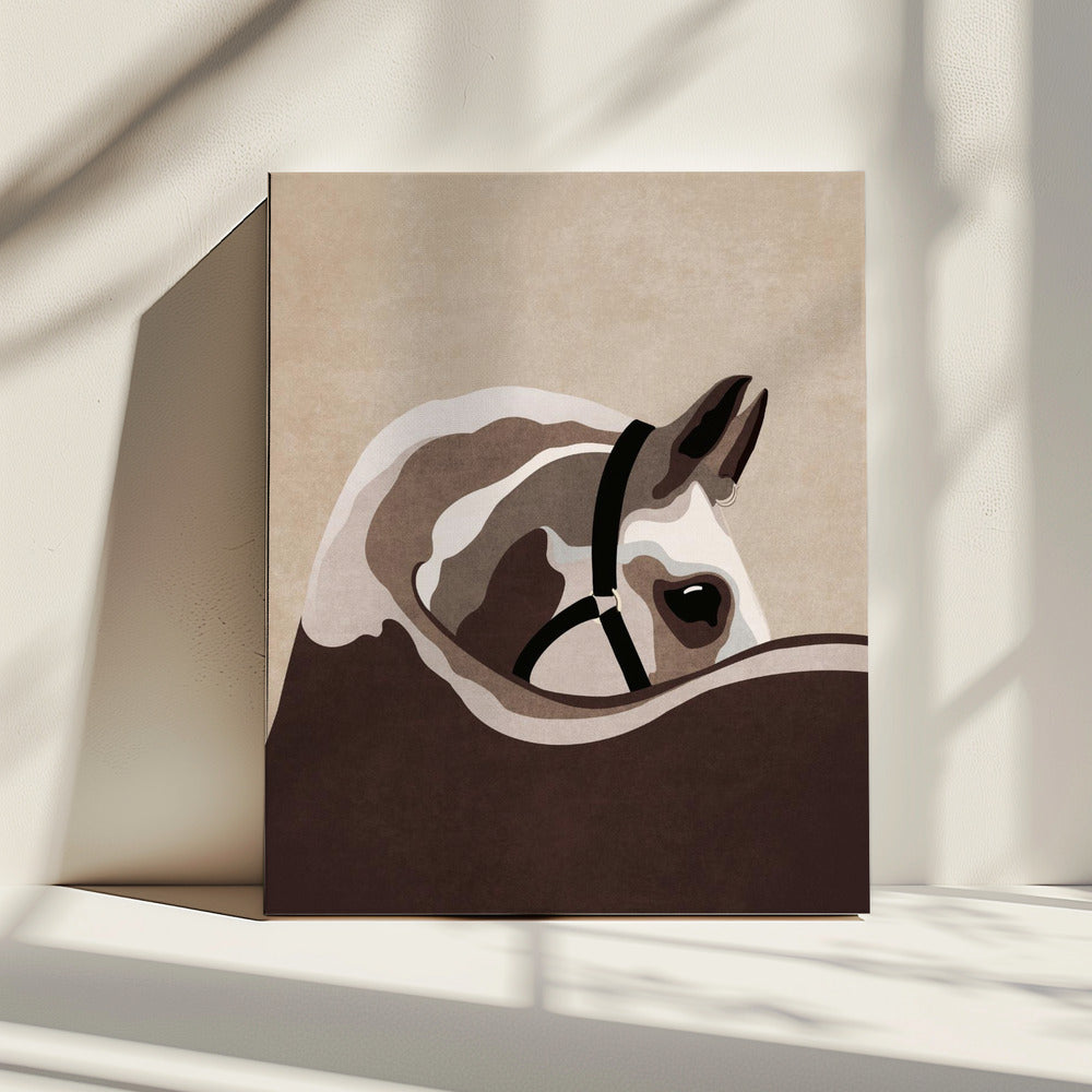 Majestic Equine Gaze | Canvas