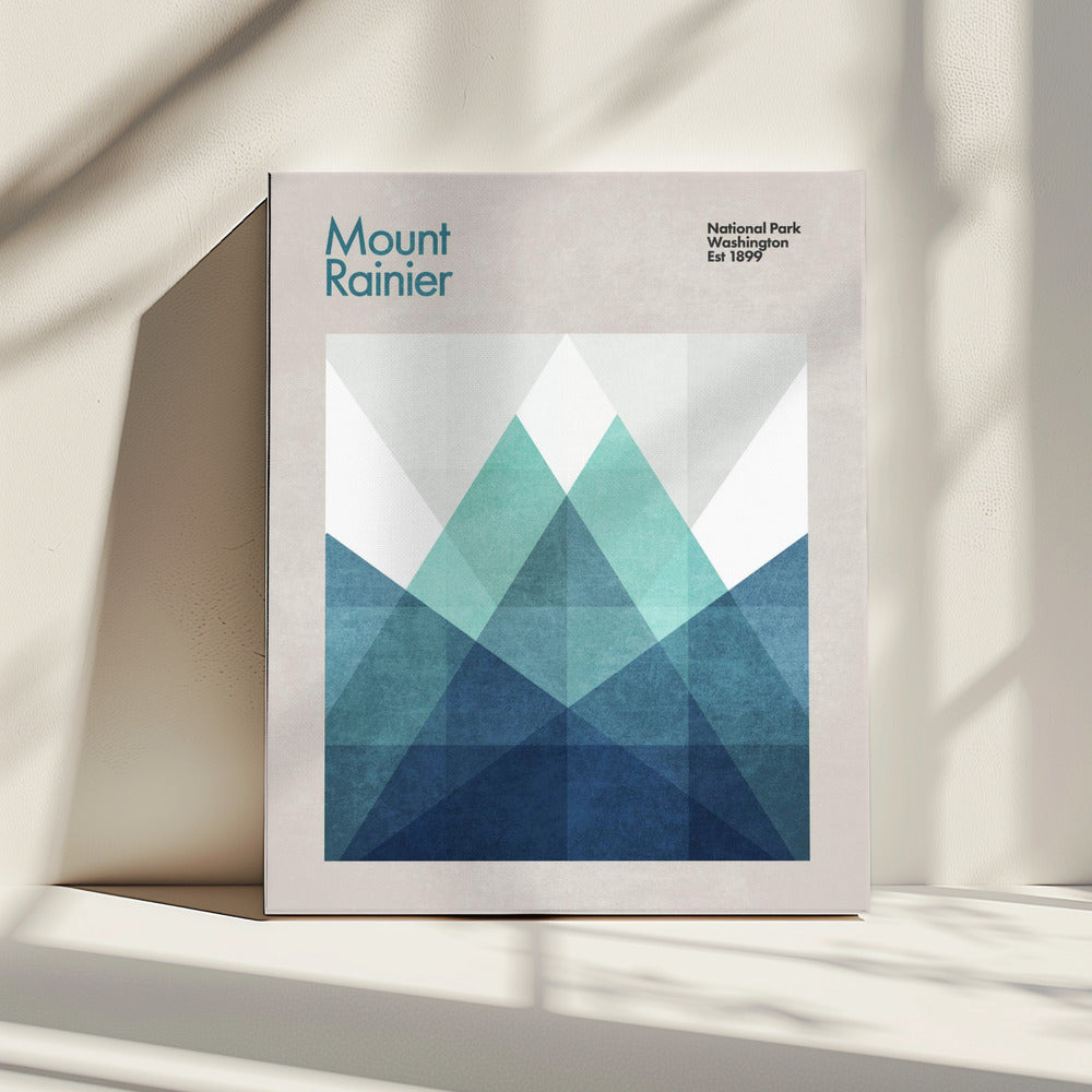 Geometric Peaks | Canvas