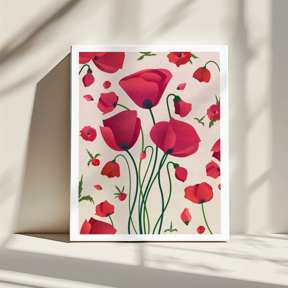 Poppy Blossoms | Canvas