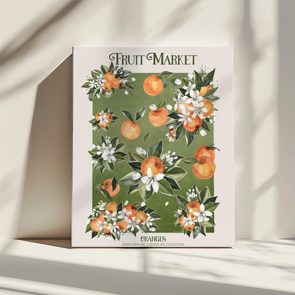 Citrusbloesemoogst | Canvas