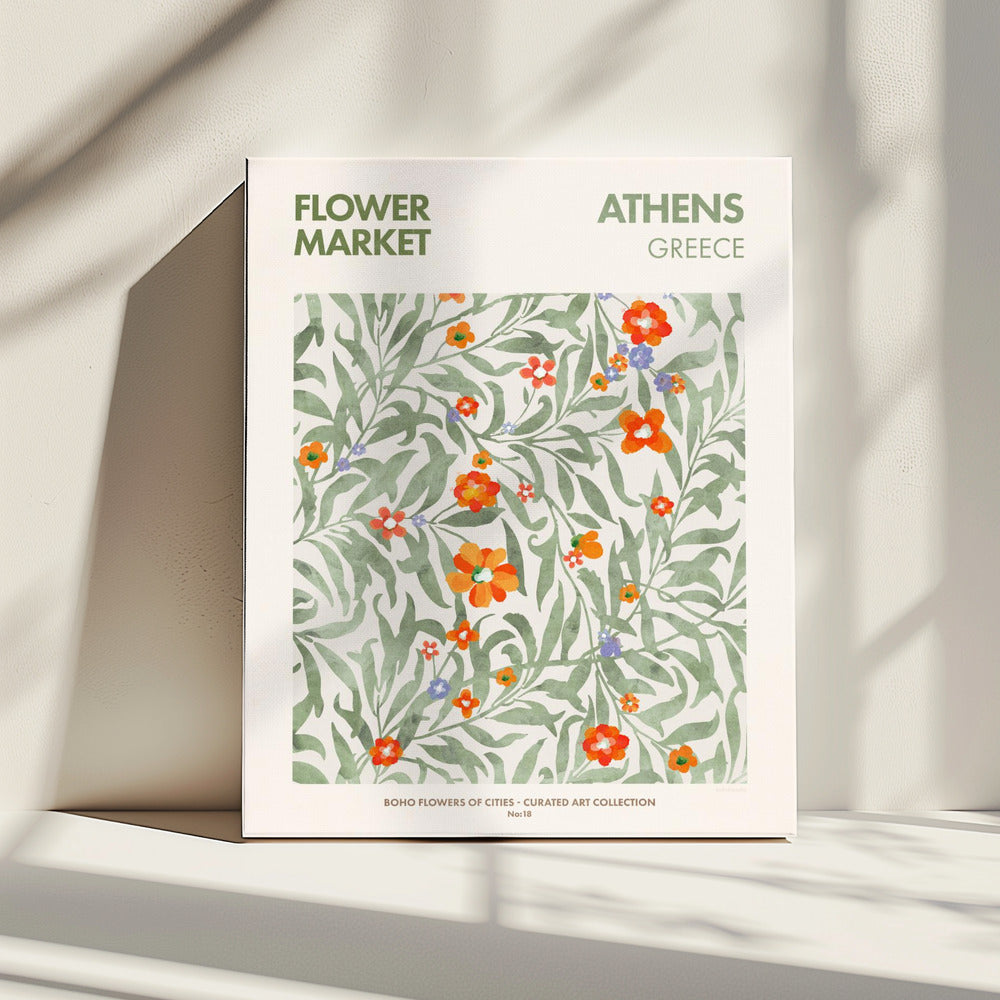 Blooming Athens Essence | Canvas